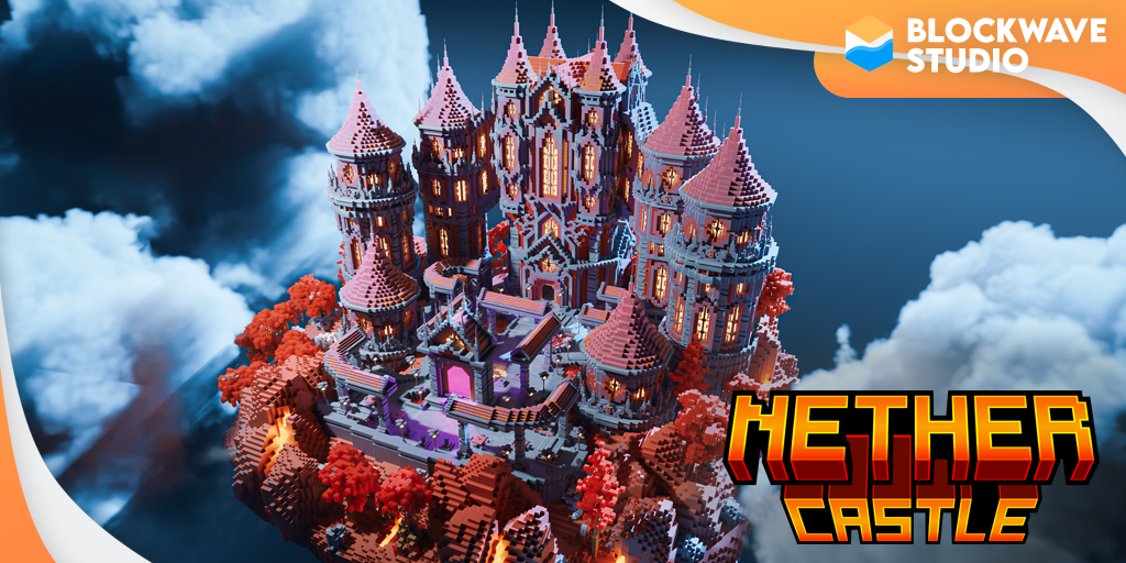 Spawn - Nether Castle - 250x250 size