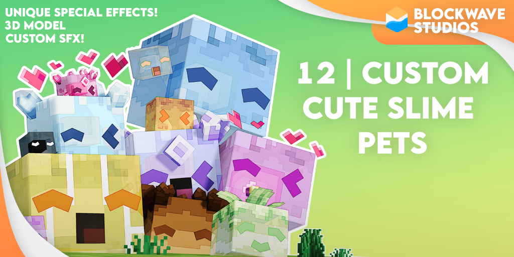 12 | Cute Slime Pets Models